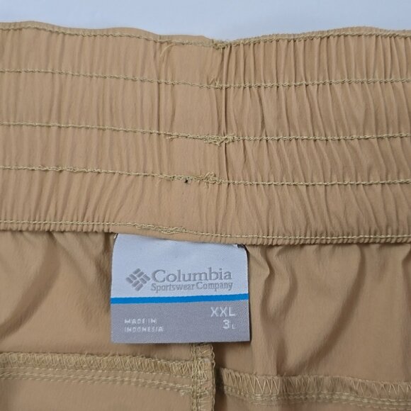 Columbia Women's Boundless Trek Short Regular Fit Sand Tan 3" Inseam Size XXL - Picture 7 of 15